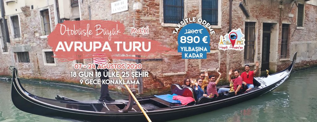 Otobüsle Avrupa Turu