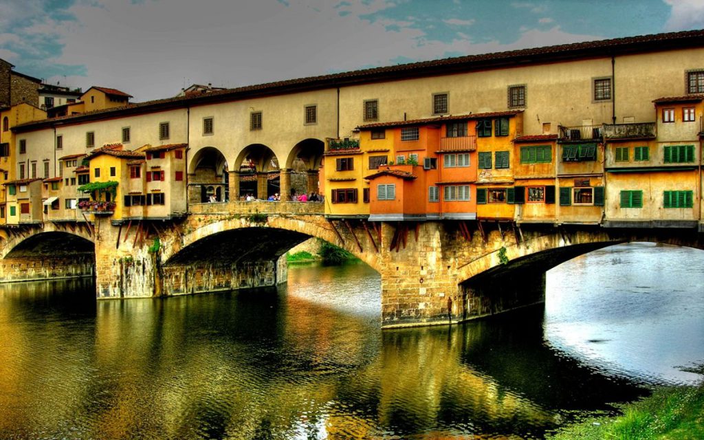 Ponte Vecchio Köprüsü Floransa